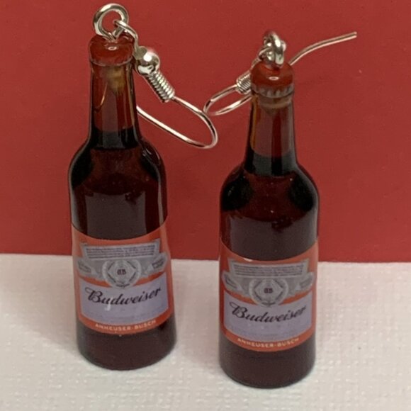 Beer Earring, Alcohol Earring, Drink Earring, Novelty Earring, Funny Food - Picture 3 of 7